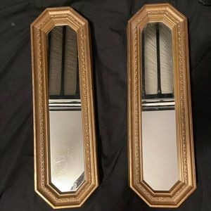 Two Small Twin Mirrors
